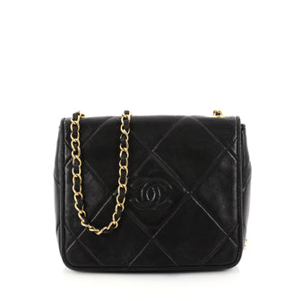 Chanel Vintage Diamond CC Flap Bag Quilted Lambskin 2825001