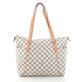 Louis Vuitton Totally Handbag Damier MM White 2827701