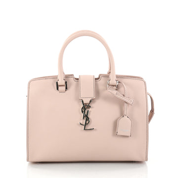 Saint Laurent Monogram Cabas Downtown Leather Baby Pink 2827902