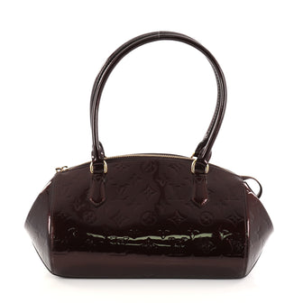 Louis Vuitton Sherwood Handbag Monogram Vernis PM Red 2828705