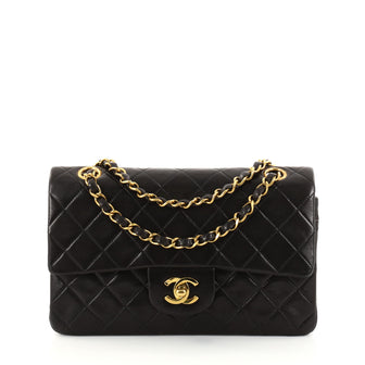 Chanel Vintage Classic Double Flap Bag Quilted Lambskin 2828902