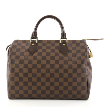 Louis Vuitton Speedy Handbag Damier 30 Brown 2829903