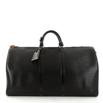 Louis Vuitton Keepall Bag Epi Leather 55 Black 2830104