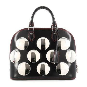 Louis Vuitton Alma Fusion Handbag Leather PM Black 2830301