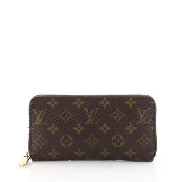 Louis Vuitton Zippy Wallet Monogram Canvas Brown 2831701