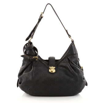 Louis Vuitton XS Crossbody Bag Mahina Leather Black 2832001