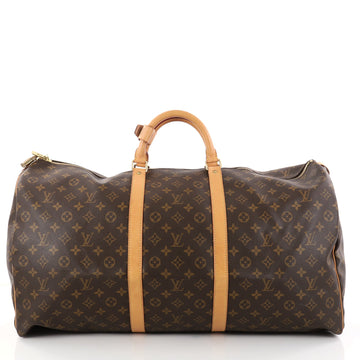 Louis Vuitton Keepall Bag Monogram Canvas 60 Brown 2832101