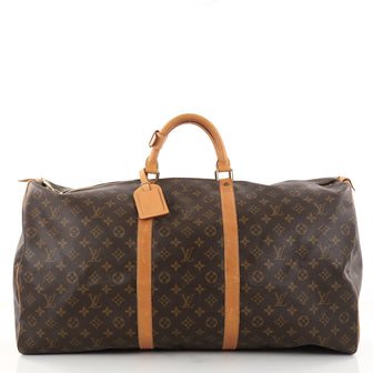 Louis Vuitton Keepall Bag Monogram Canvas 60 Brown 2832105