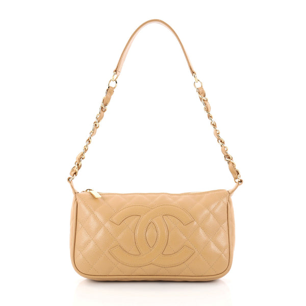 Timeless CC Chain Pochette Quilted Caviar at 1stDibs  chanel caviar  timeless pochette, chanel timeless pochette