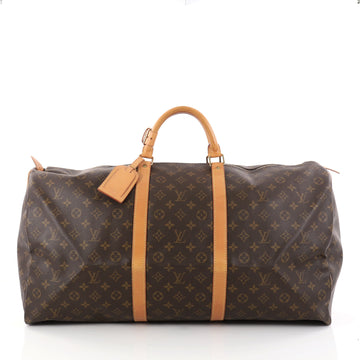 Louis Vuitton Keepall Bag Monogram Canvas 60 Brown 2837101