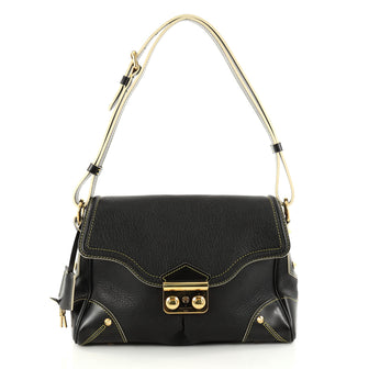 Louis Vuitton Suhali L'Essentiel Handbag Leather Black 2837302