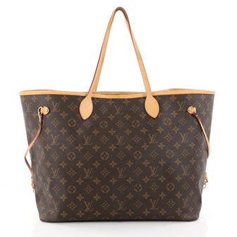 Louis Vuitton Neverfull Tote Monogram Canvas GM Brown 2838106