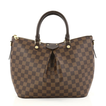 Louis Vuitton Siena Handbag Damier MM Brown 2841201