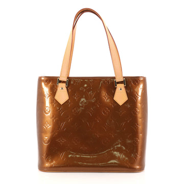 Louis Vuitton Houston Handbag Monogram Vernis Brown 2841403