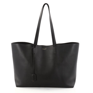 Saint Laurent Shopper Tote Leather Large Black 2841701