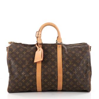 Louis Vuitton Keepall Bandouliere Bag Monogram Canvas 45 2842501