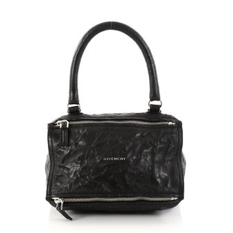 Givenchy Pandora Bag Distressed Leather Small Black 2844101