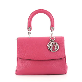 Christian Dior Be Dior Bag Pebbled Leather Small Pink 2844806