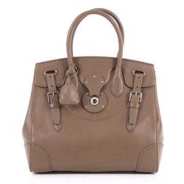 Ralph Lauren Collection Soft Ricky Handbag Leather 33 Brown 2850403