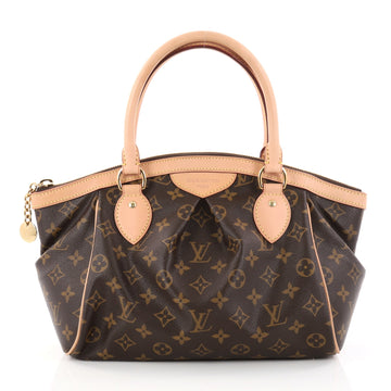 Louis Vuitton Tivoli Handbag Monogram Canvas PM Brown 2850601
