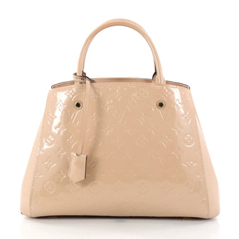 Louis Vuitton Montaigne Handbag Monogram Vernis MM 2853004