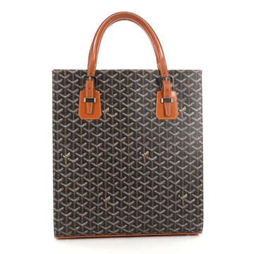Goyard Comores Tote Coated Canvas GM Black 2853102