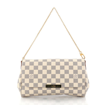 Louis Vuitton Favorite Handbag Damier MM White 2853301