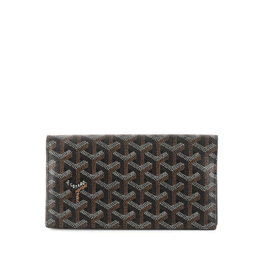 Goyard Richelieu Wallet Coated Canvas Long Black 2853302