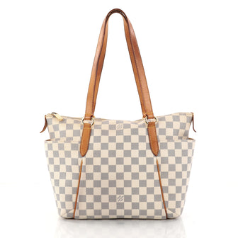 Louis Vuitton Totally Handbag Damier PM White 2853706