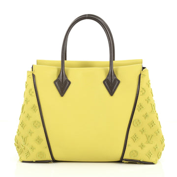 Louis Vuitton W Tote Veau Cachemire Calfskin PM Yellow 2855201