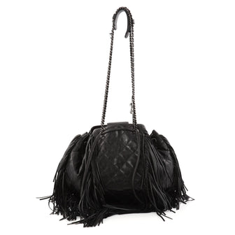 Chanel Paris-Dallas Drawstring Fringe Shoulder Bag 2857601