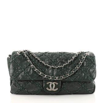 Chanel Ultra Stitch Flap Bag Quilted Calfskin Jumbo 2858107