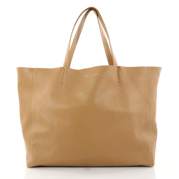 Celine Horizontal Cabas Tote Leather Large Brown 2858402