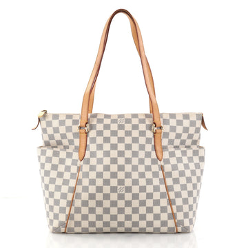 Louis Vuitton Totally Handbag Damier MM White 2858405