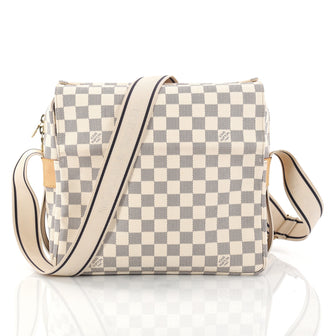 Louis Vuitton Naviglio Handbag Damier White 2858604