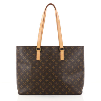 Louis Vuitton Luco Handbag Monogram Canvas Brown 2858904