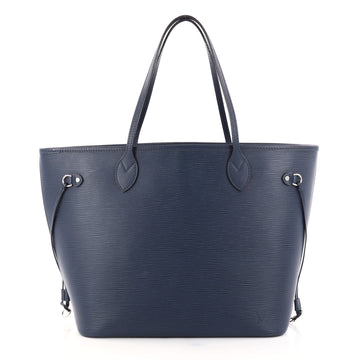 Louis Vuitton Neverfull Tote Epi Leather MM Blue 2859501