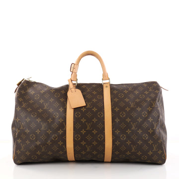 Louis Vuitton Keepall Bag Monogram Canvas 55 Brown 2860104