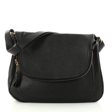 Tom Ford Jennifer Shoulder Bag NM Leather Medium Black 2861104