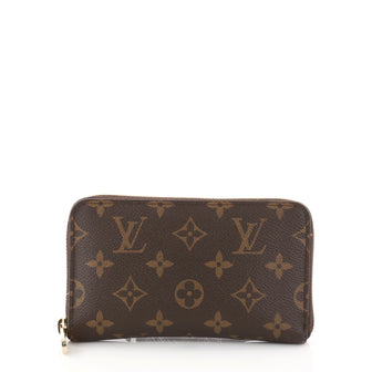 Louis Vuitton Zippy Compact Wallet Monogram Canvas Brown 2862601