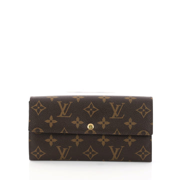 Louis Vuitton Sarah Wallet Monogram Canvas Brown 2864901