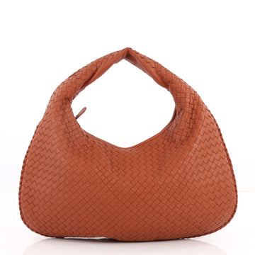 Bottega Veneta Veneta Hobo Intrecciato Nappa Large Orange 2865901
