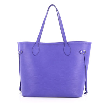 Louis Vuitton Neverfull Tote Epi Leather MM Purple 2866702