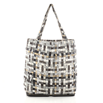 Hermes Silky Pop Tote Printed Silk Neutral 2866901