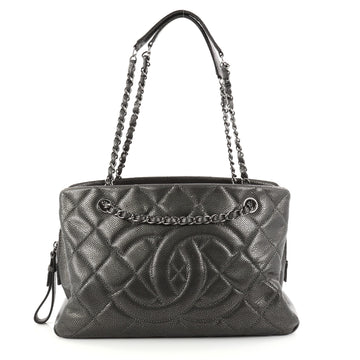 Chanel Timeless CC Shopping Tote Quilted Caviar Medium 2867801