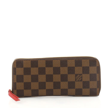 Louis Vuitton Clemence Wallet Damier Brown 2868001