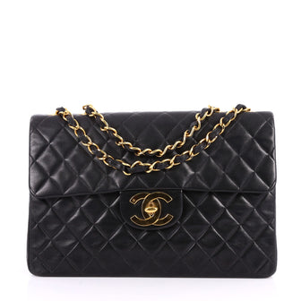 Chanel Vintage Classic Single Flap Bag Quilted Lambskin 2869001
