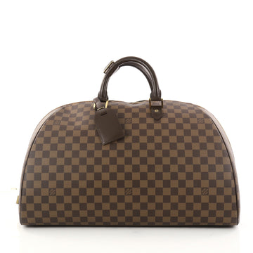 Louis Vuitton Ribera Handbag Damier GM Brown 2869201