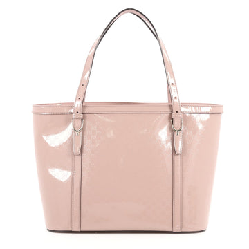 Gucci Nice Tote Patent Microguccissima Leather Small Purple 2869404