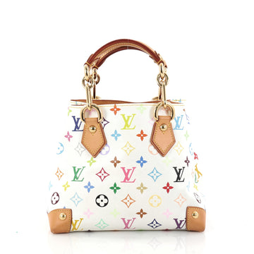Louis Vuitton Audra Handbag Monogram Multicolor White 2869703